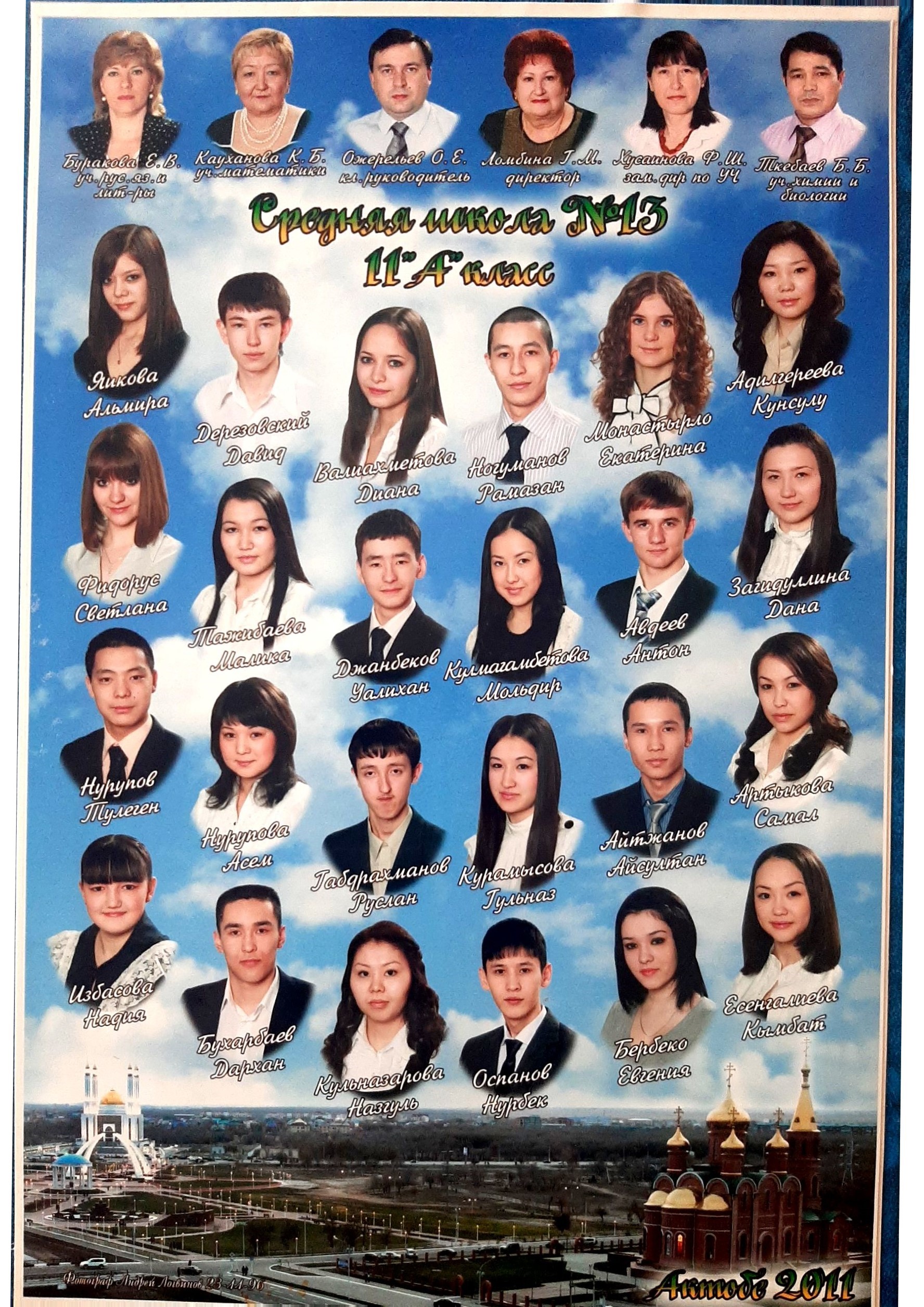 Выпускники 2010-2011 учебного года